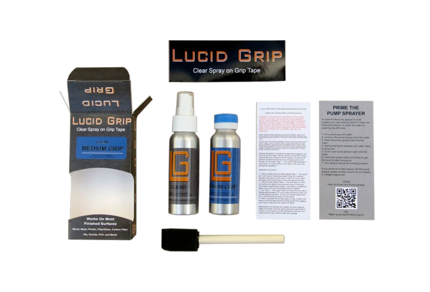 Lija Transparente - Lucid Grip