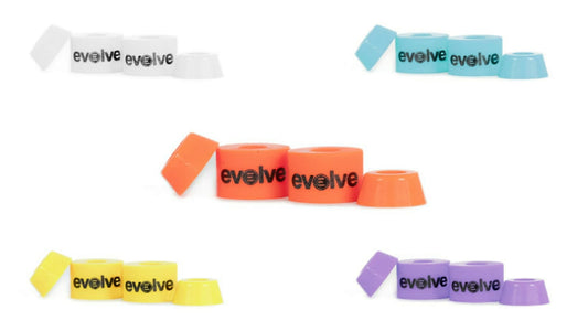 Bushings de Alto Rendimiento DOBLE PACK - Evolve Skateboards - Evolve Skateboards EspañaComponente AccesorioEvolve Skateboards EspañaEvolve Skateboards EspañaBushings de Alto Rendimiento DOBLE PACK - Evolve SkateboardsNaranjas 98a